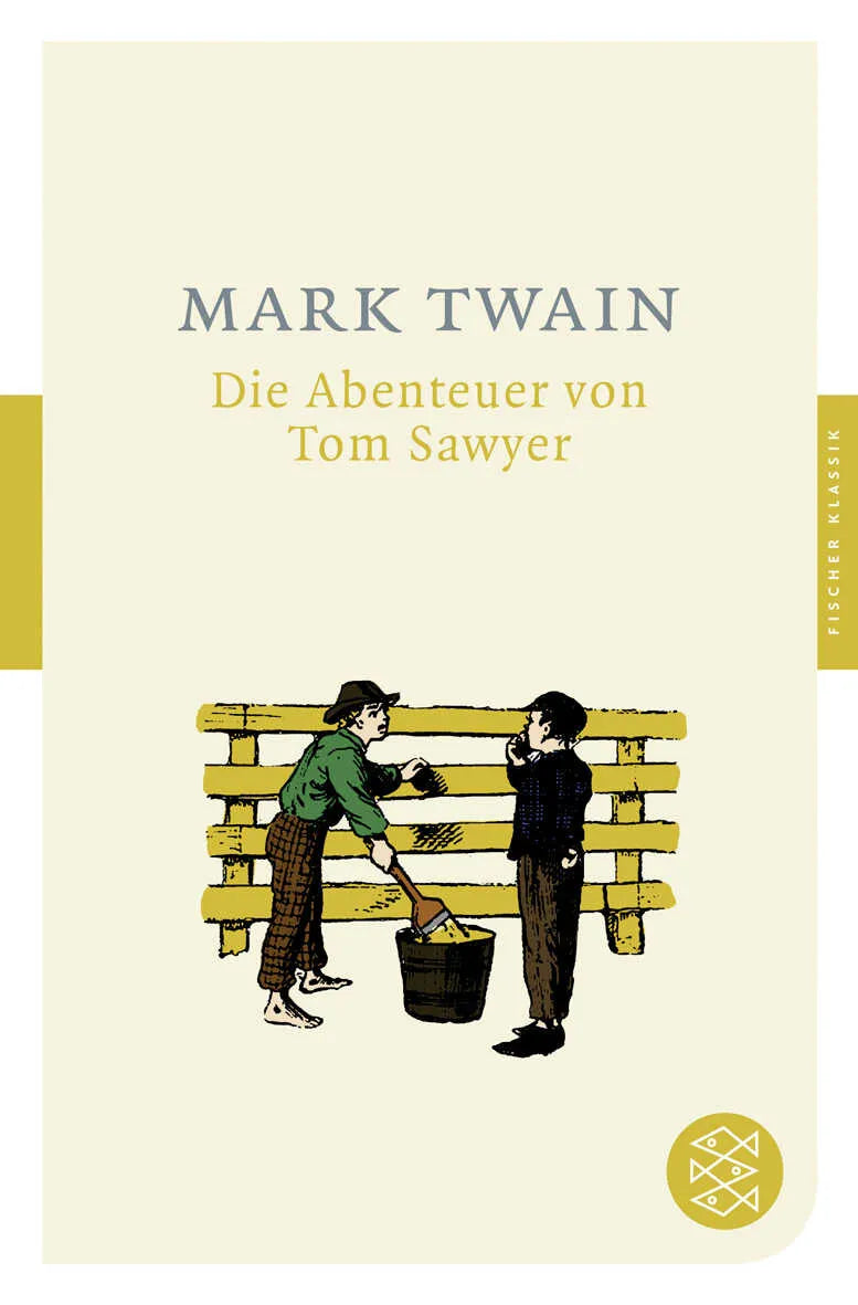 Buchcover von 'Die Abenteuer von Tom Sawyer' - Taschenbuch von Mark Twain