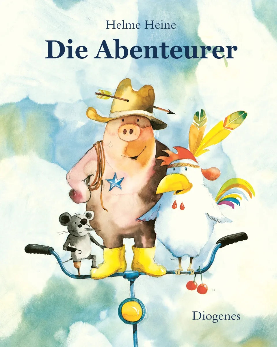 Buchcover von 'Die Abenteurer' - Gebundene Ausgabe von Helme Heine