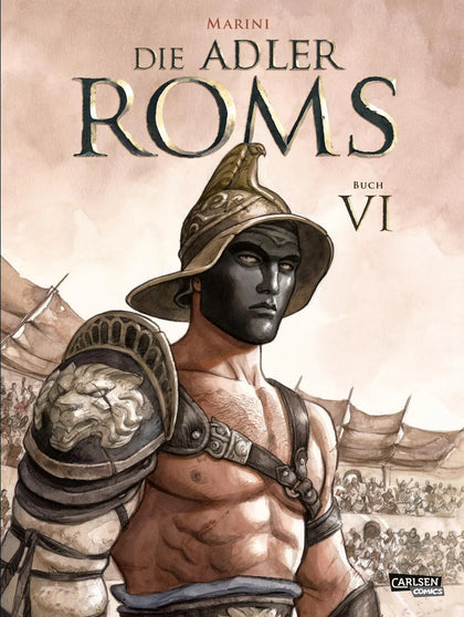 Buchcover von 'Die Adler Roms' - Gebundene Ausgabe von Enrico Marini