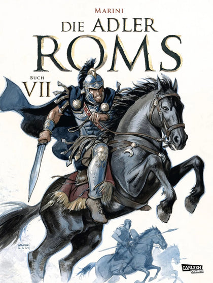 Buchcover von 'Die Adler Roms' - Gebundene Ausgabe von Enrico Marini
