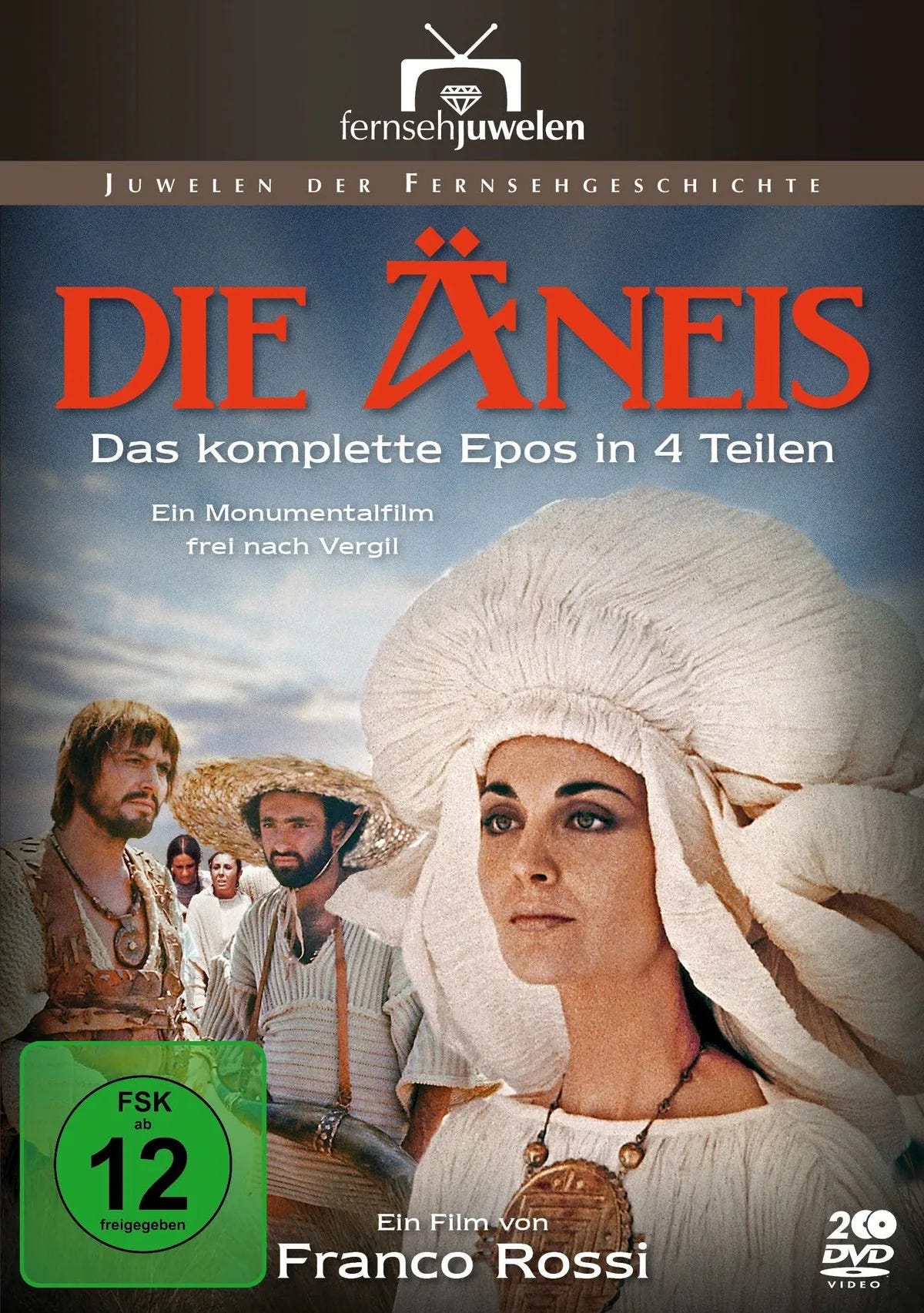 Die Äneis - Das legendäre Historien-Epos in 4 Te - DVD