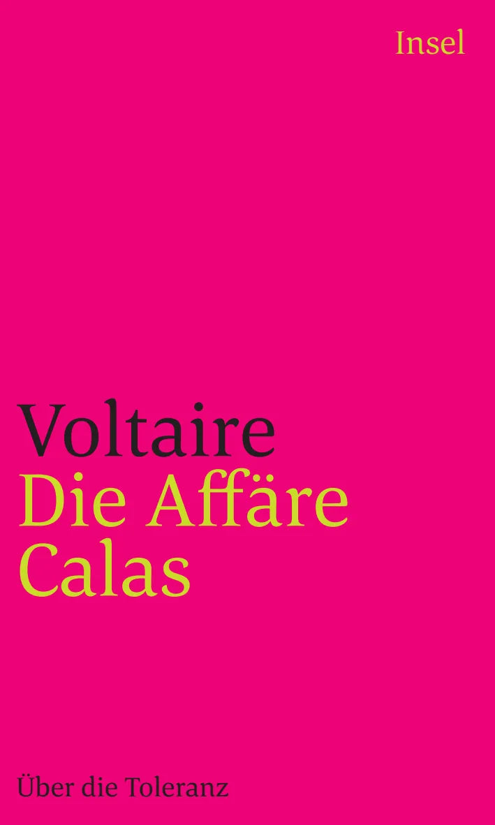 Buchcover von 'Die Affäre Calas' - Taschenbuch von Voltaire