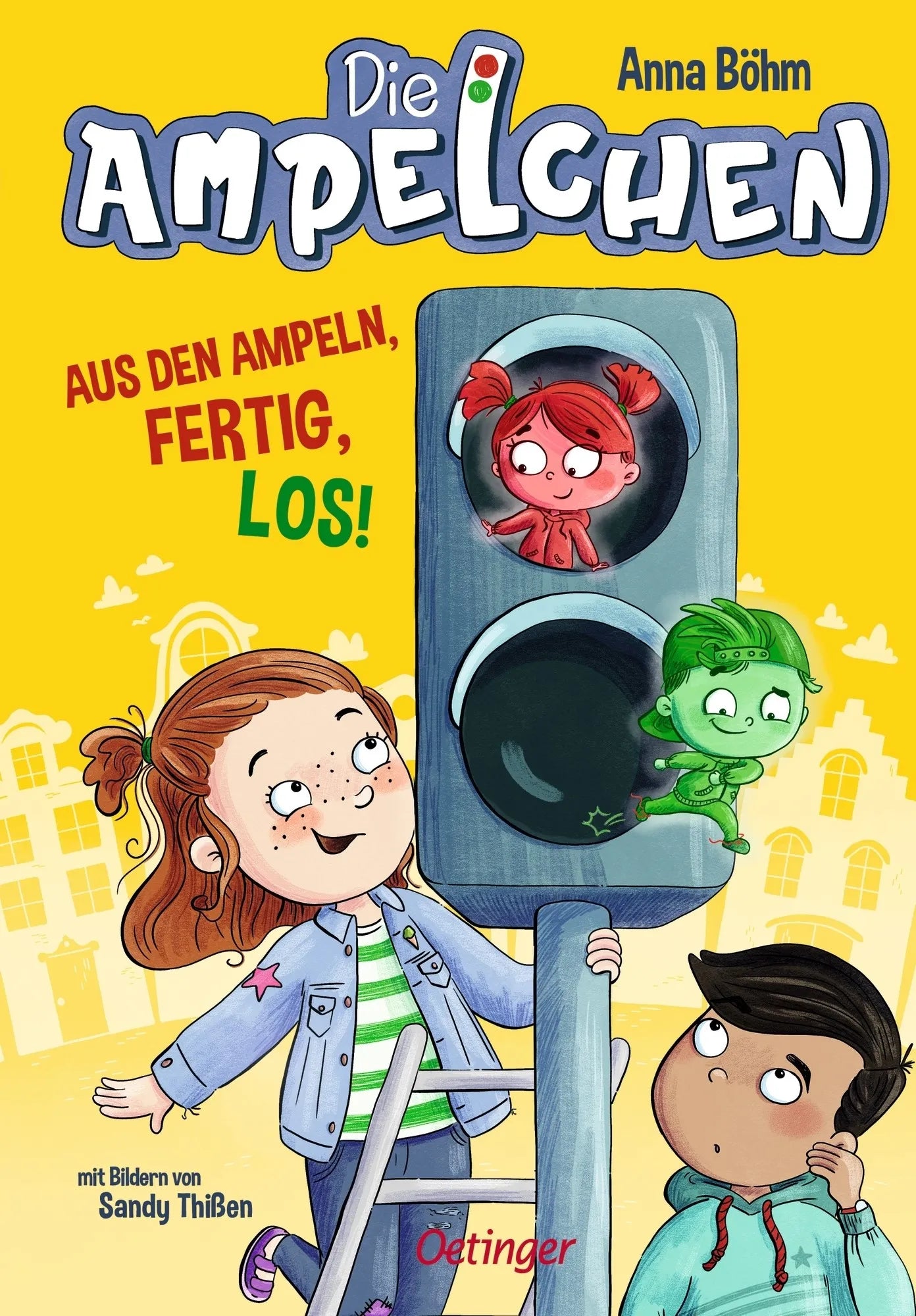Cover: Die Ampelchen 1. Aus den Ampeln, fertig, los! (Hardcover) von Anna Böhm