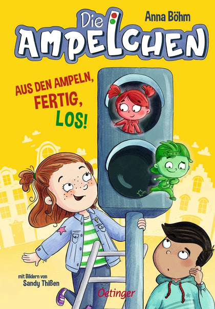 Cover: Die Ampelchen 1. Aus den Ampeln, fertig, los! (Hardcover) von Anna Böhm