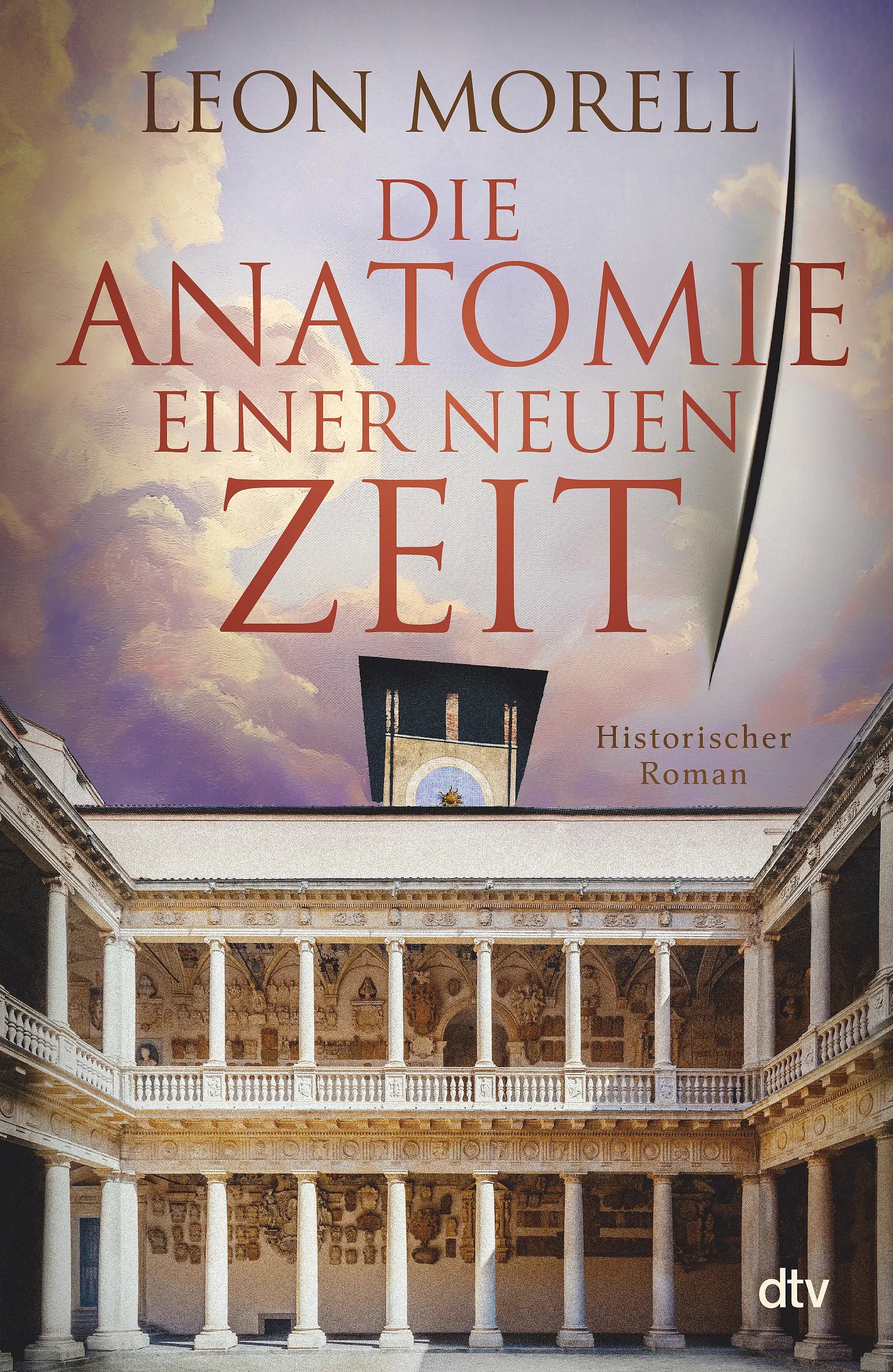 Buchcover von 'Die Anatomie einer neuen Zeit' - Gebundene Ausgabe von Leon Morell