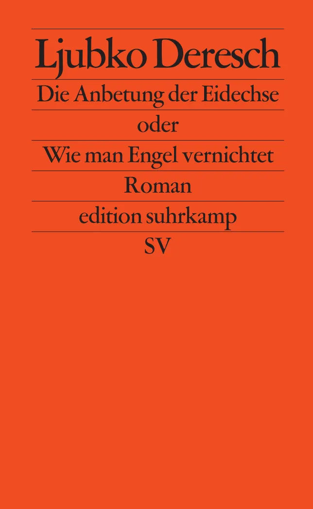 Buchcover von 'Die Anbetung der Eidechse oder Wie man Engel vernichtet' - Taschenbuch von Ljubko Deresch