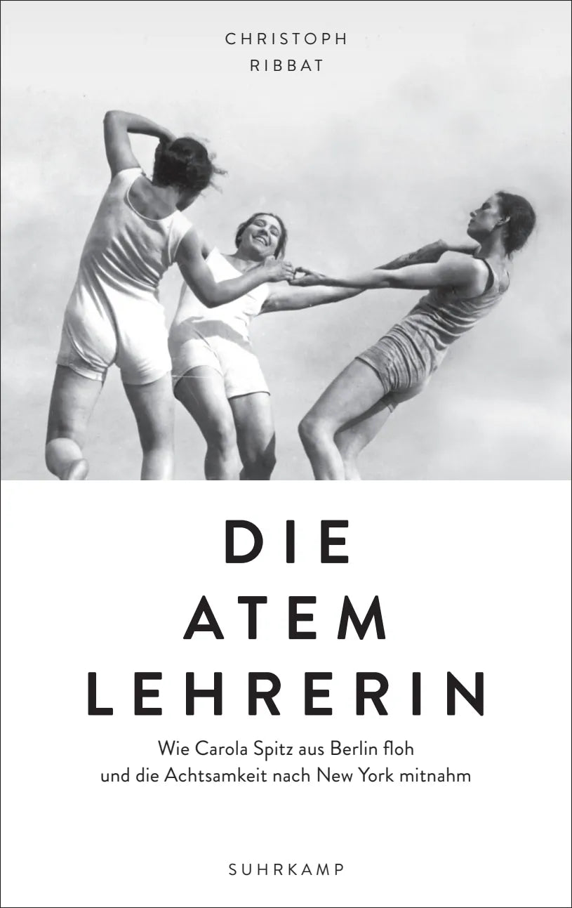 Buchcover von 'Die Atemlehrerin' - Gebundene Ausgabe von Christoph Ribbat