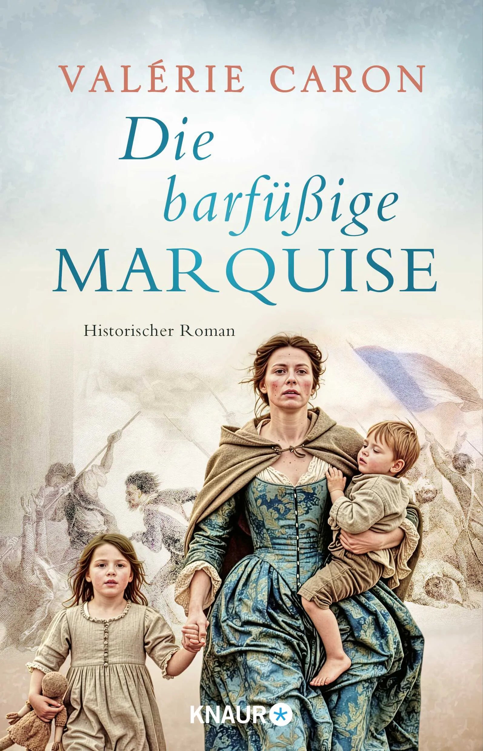 Cover: Die barfüßige Marquise (Paperback) von Valérie Caron