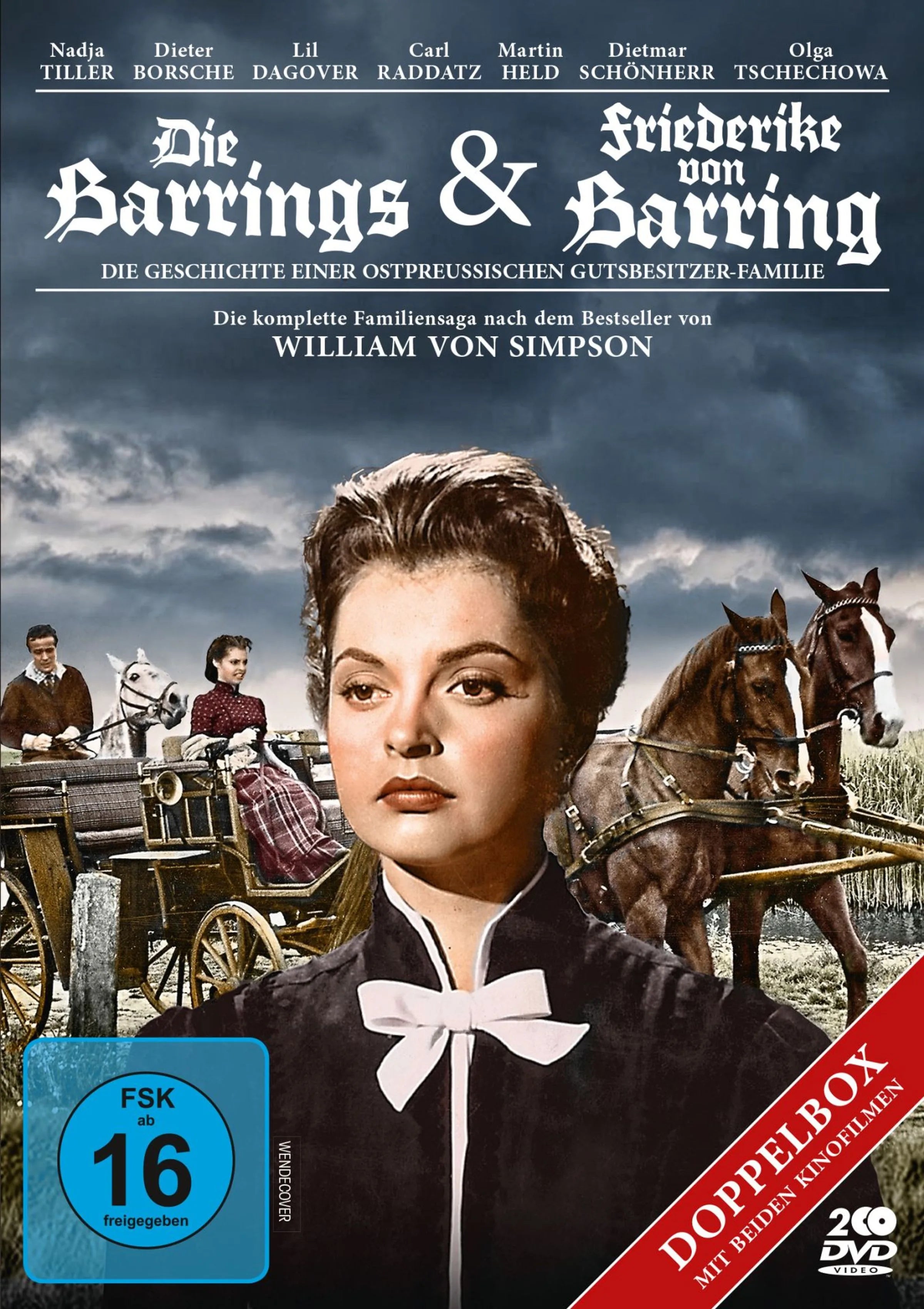 DVD-Cover: Die Barrings & Friederike von Barring (Neuauflag. Regie: Rolf Thiele