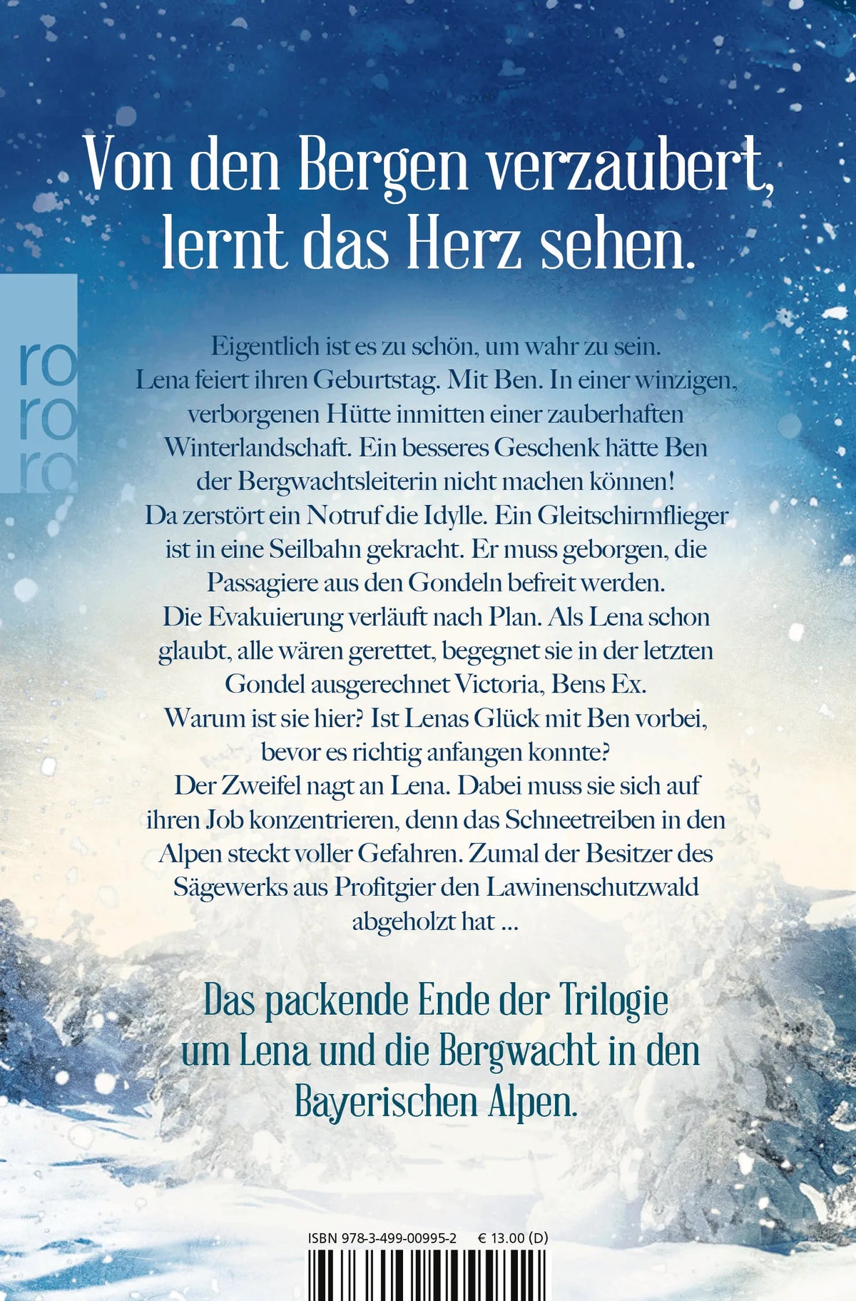 Rückseite: Die Bergwacht: Schneetreiben (Taschenbuch)