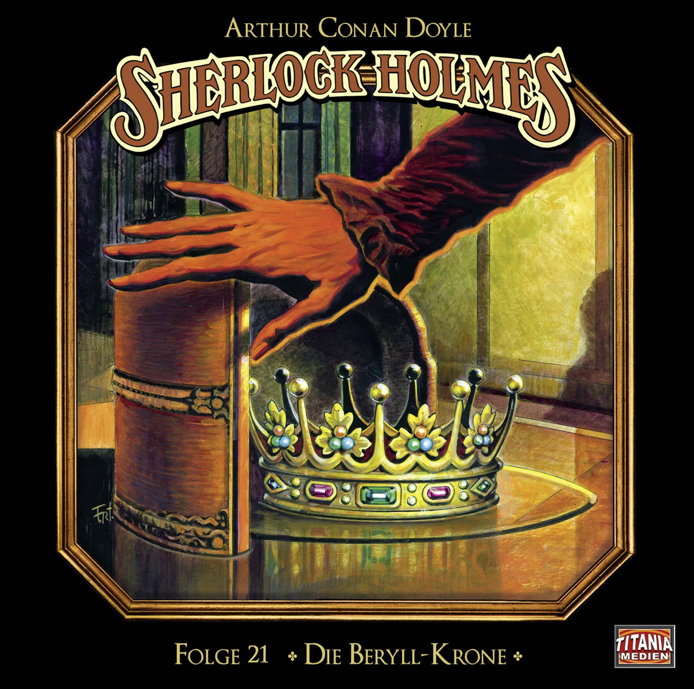 Buchcover von 'Die Beryll-Krone' - Hörbuch (CD) von Sir Arthur Conan Doyle