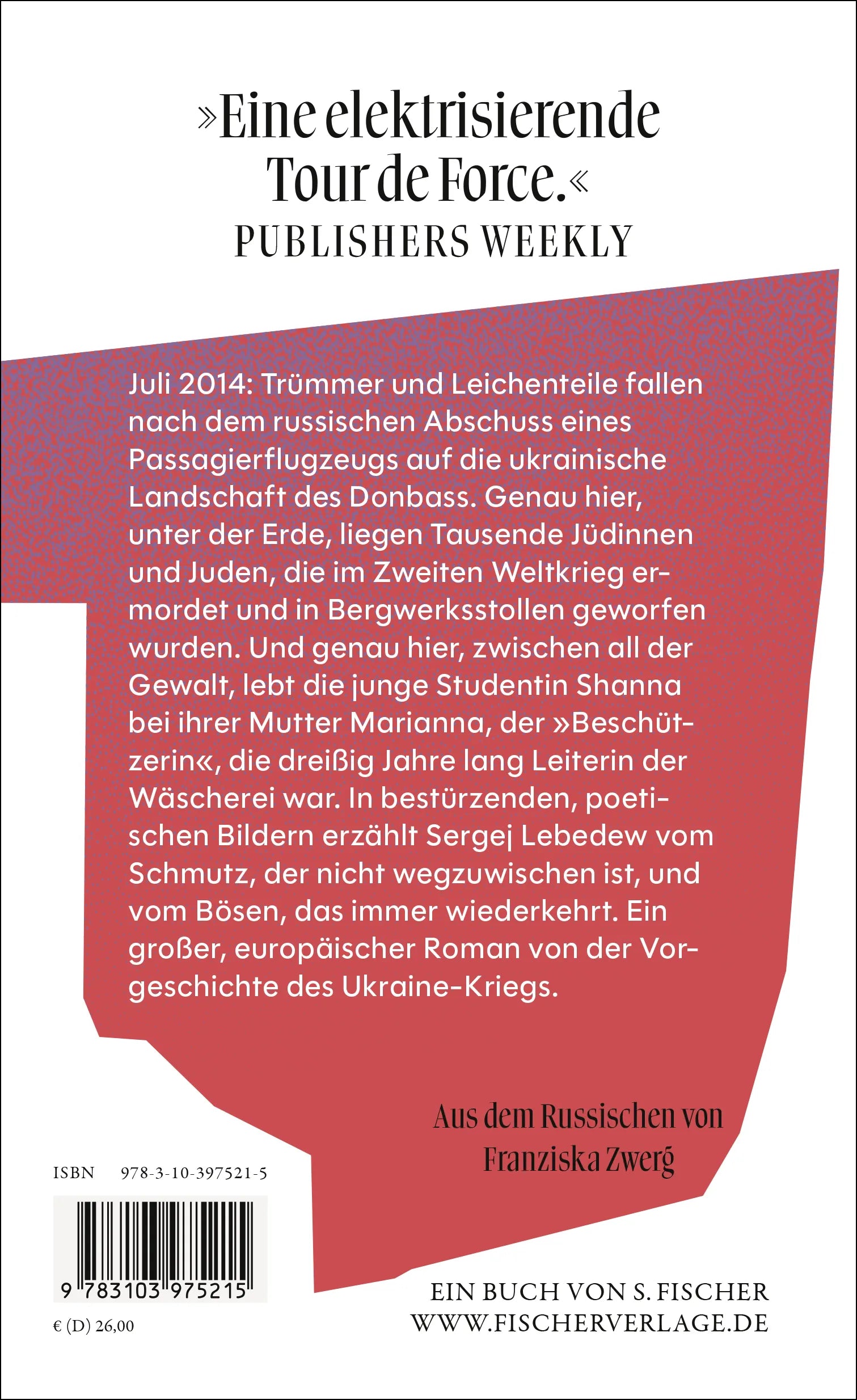 Buchrückseite von 'Die Beschützerin' mit Klappentext - Gebundene Ausgabe
