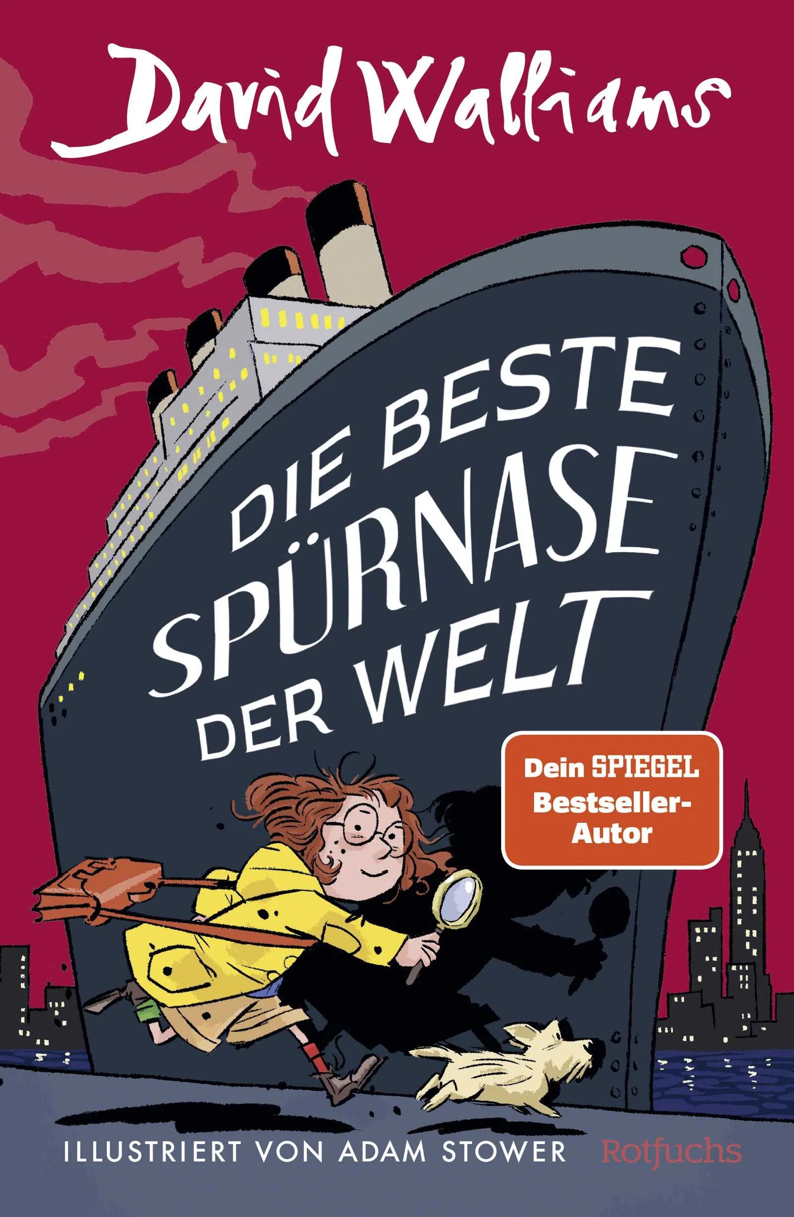 Buchcover von 'Die beste Spürnase der Welt' - Gebundene Ausgabe von David Walliams