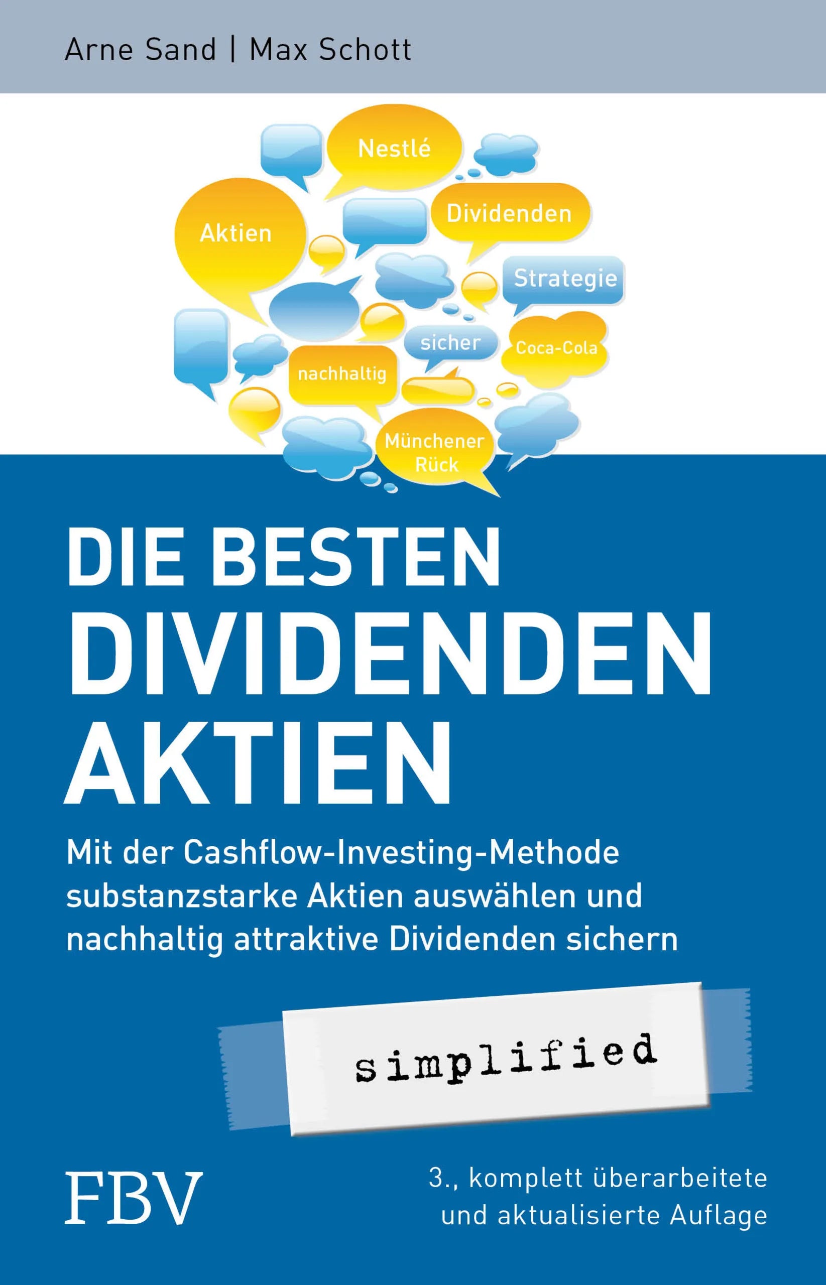 Buchcover von 'Die besten Dividenden-Aktien simplified' - Taschenbuch von Arne Sand