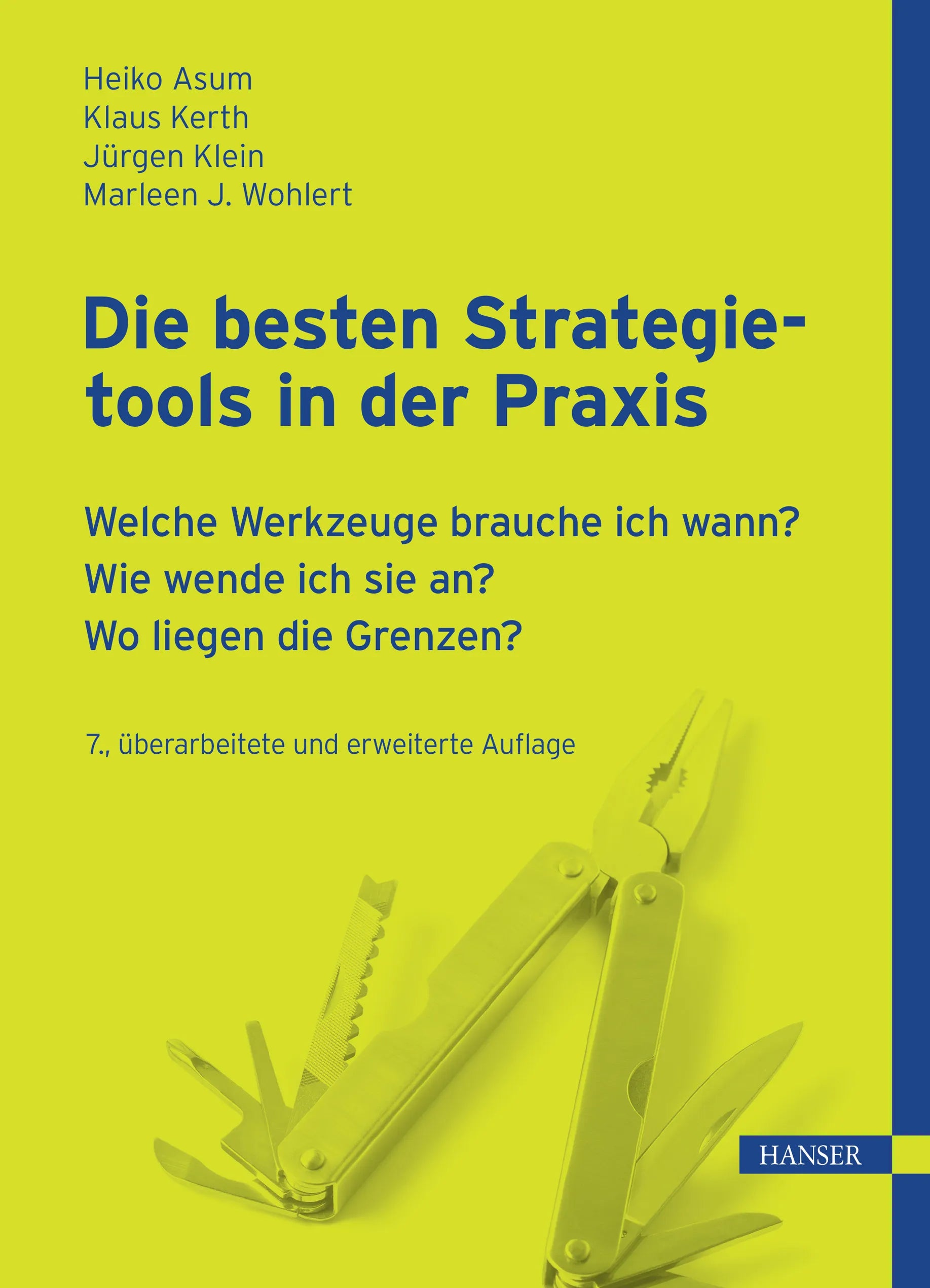Cover: Die besten Strategietools in der Praxis (E-Book) von Heiko Asum
