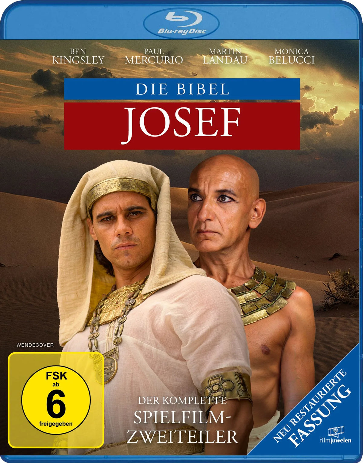 Blu-ray-Cover: Die Bibel: Josef. Regie: Roger Young