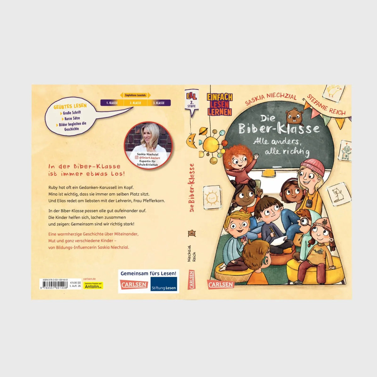 Detailansicht: Die Biber-Klasse: Alle anders, alle richtig (Hardcover)