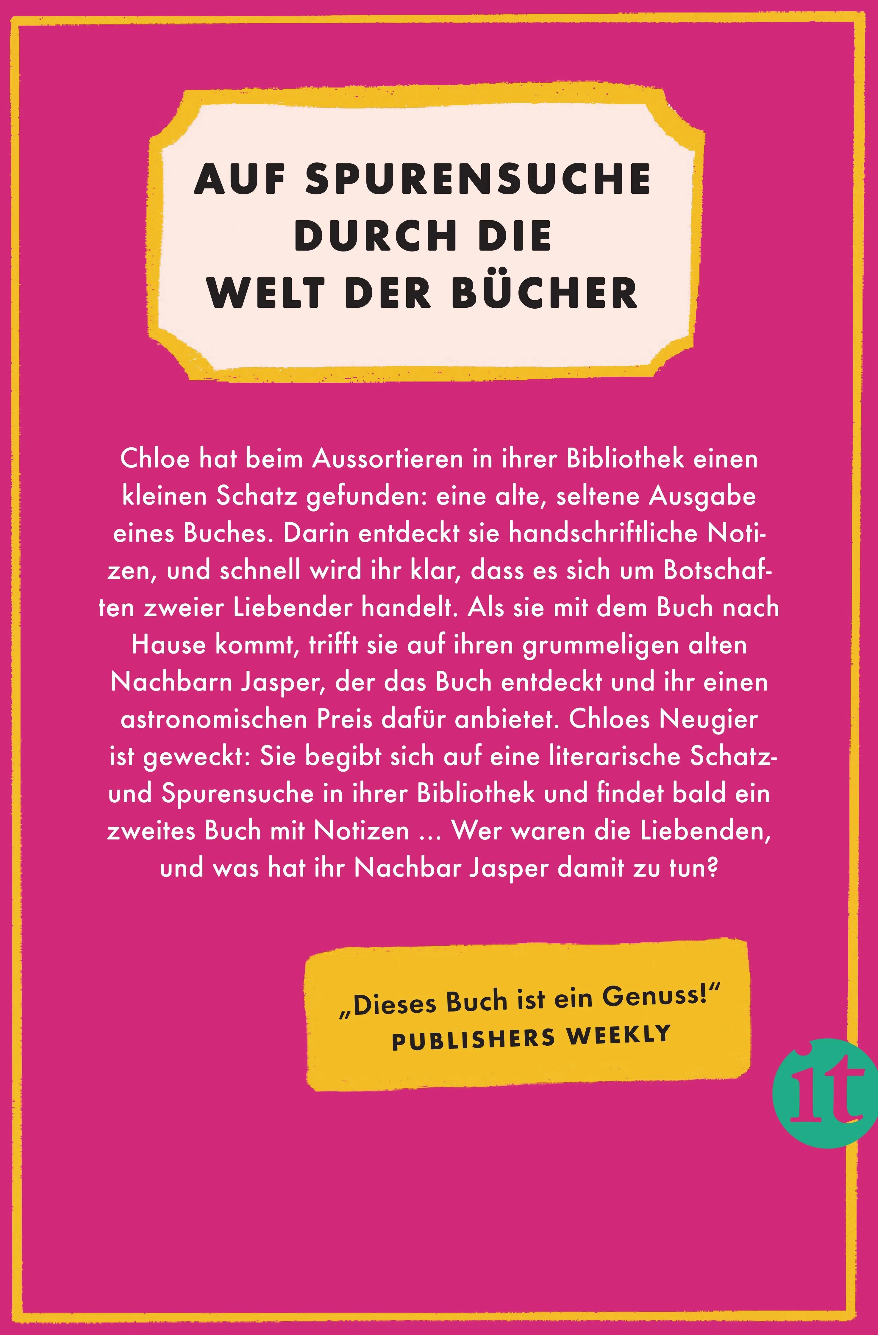 Buchrückseite von 'Die Bibliothek der geborgten Herzen' mit Klappentext - Taschenbuch
