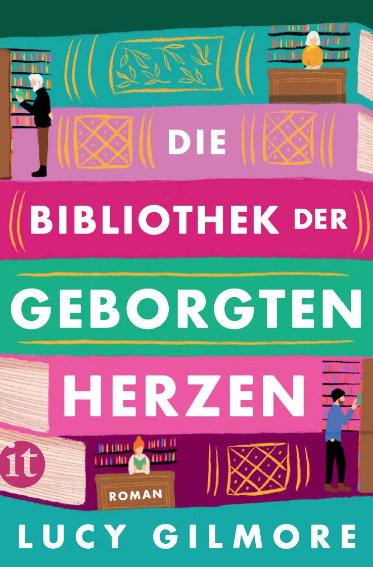 Buchcover von 'Die Bibliothek der geborgten Herzen' - Taschenbuch von Lucy Gilmore