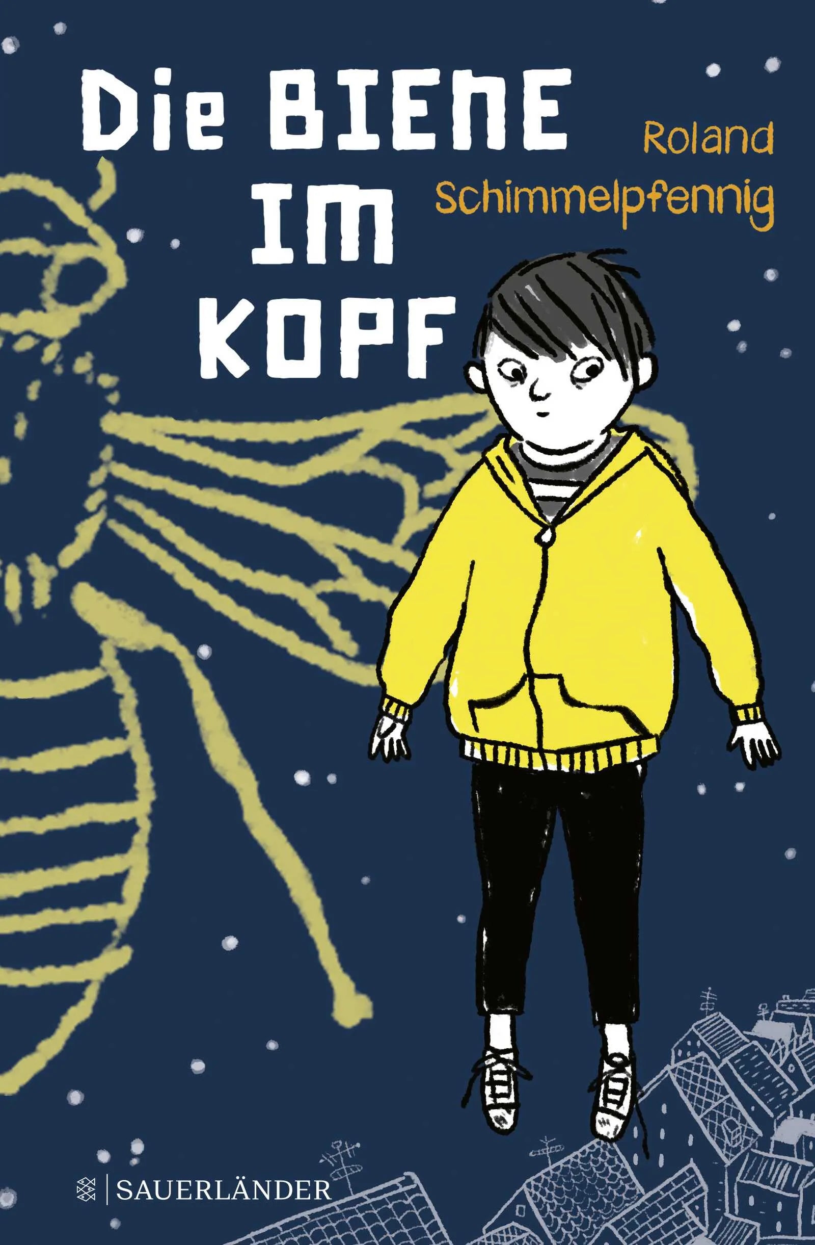 Buchcover von 'Die Biene im Kopf' - Gebundene Ausgabe von Roland Schimmelpfennig