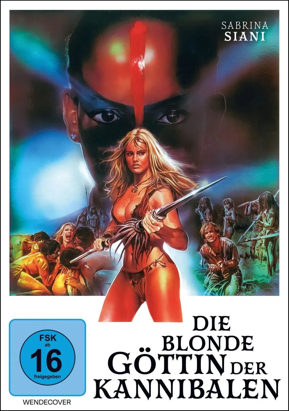 Die blonde Göttin der Kannibalen - DVD