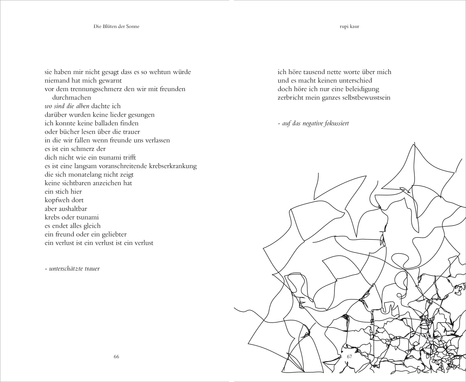 Rupi Kaur - Die Blüten der Sonne