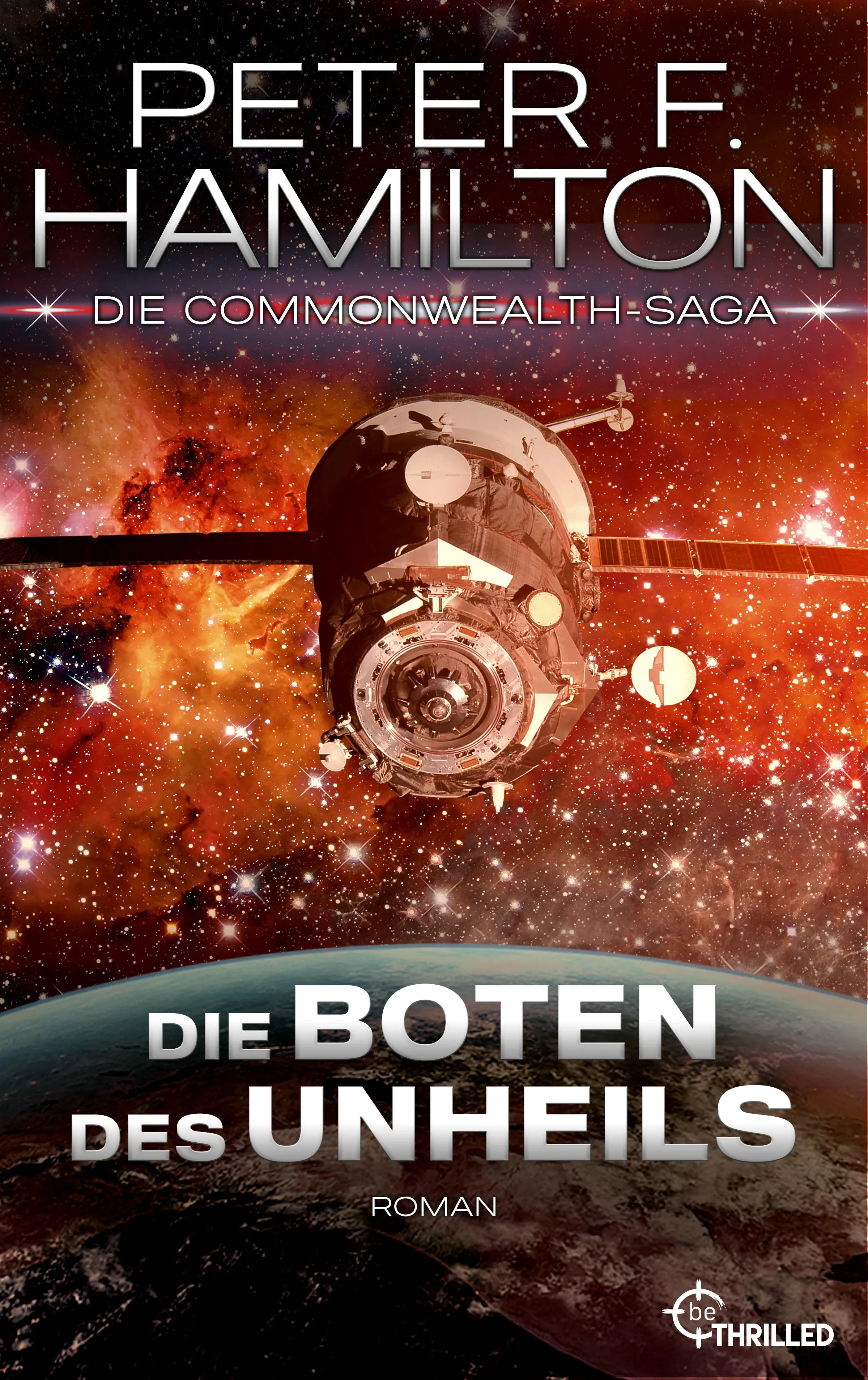 Cover: Die Boten des Unheils (E-Book) von Peter F. Hamilton