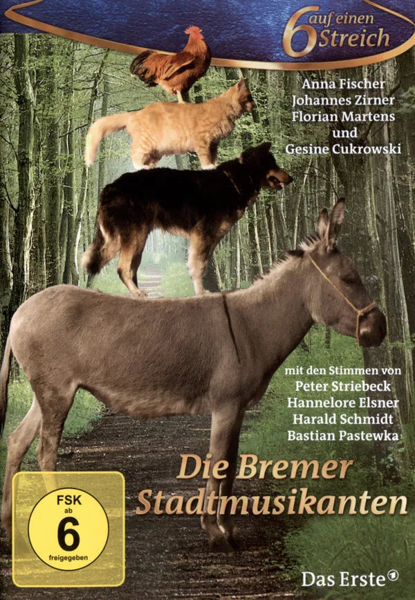 Die Bremer Stadtmusikanten - 6 auf einen Streich - DVD