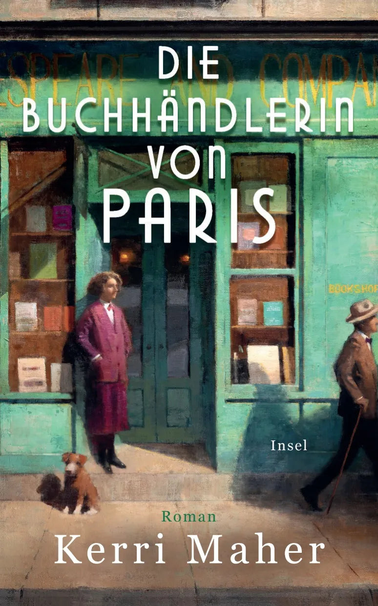 Buchcover von 'Die Buchhändlerin von Paris' - Paperback von Kerri Maher