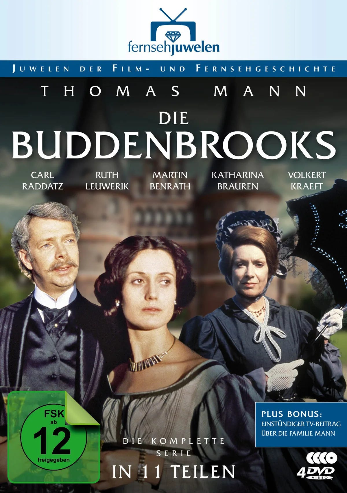 Die Buddenbrooks - Kompl. Serie  [4 DVDs] - DVD