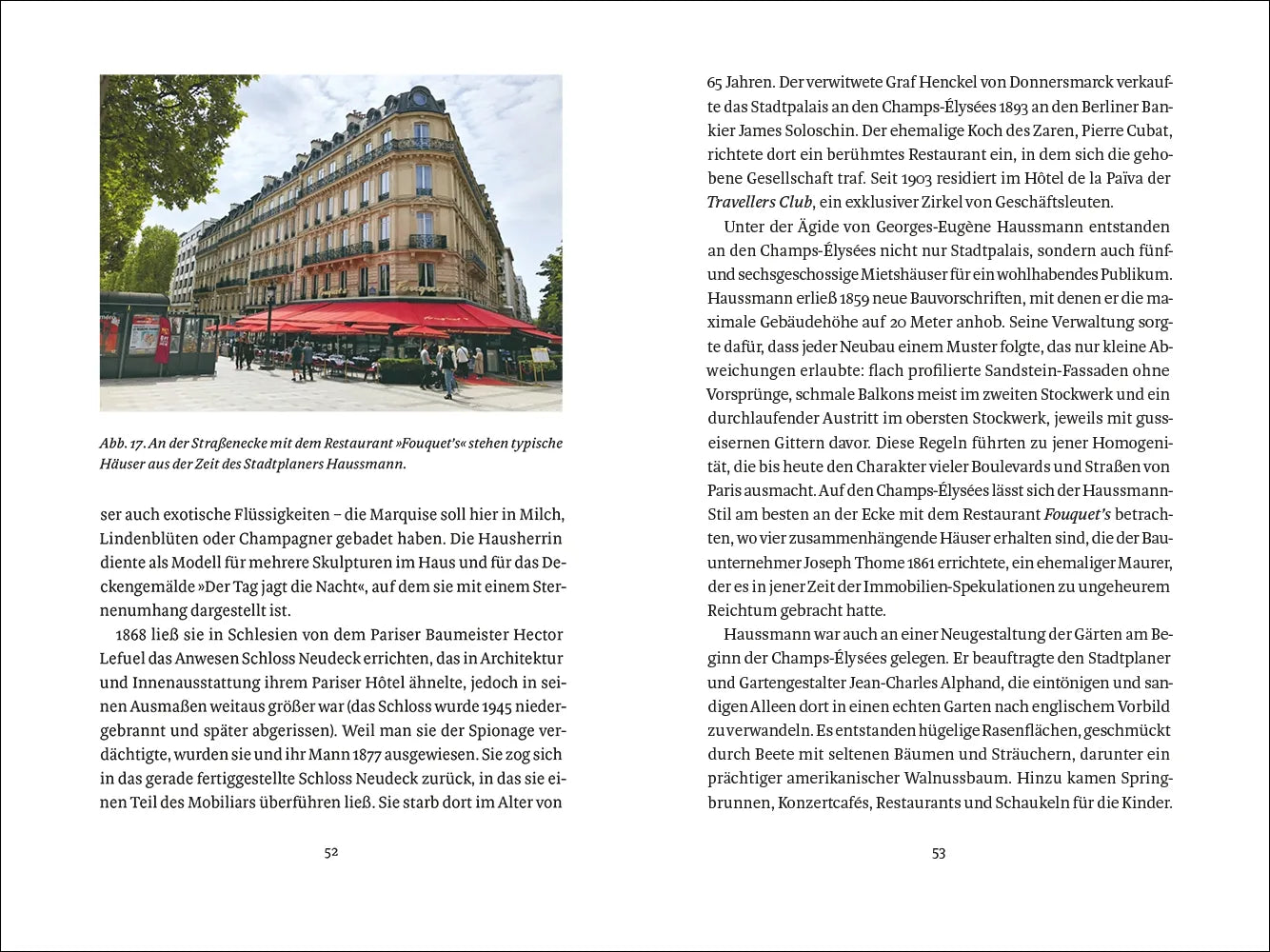 Produktansicht: Die Champs-Élysées (Taschenbuch)