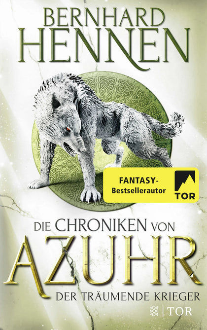 Buchcover von 'Die Chroniken von Azuhr – Der träumende Krieger' - Paperback von Bernhard Hennen