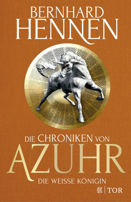 Buchcover von 'Die Chroniken von Azuhr - Die Weiße Königin' - Gebundene Ausgabe von Bernhard Hennen