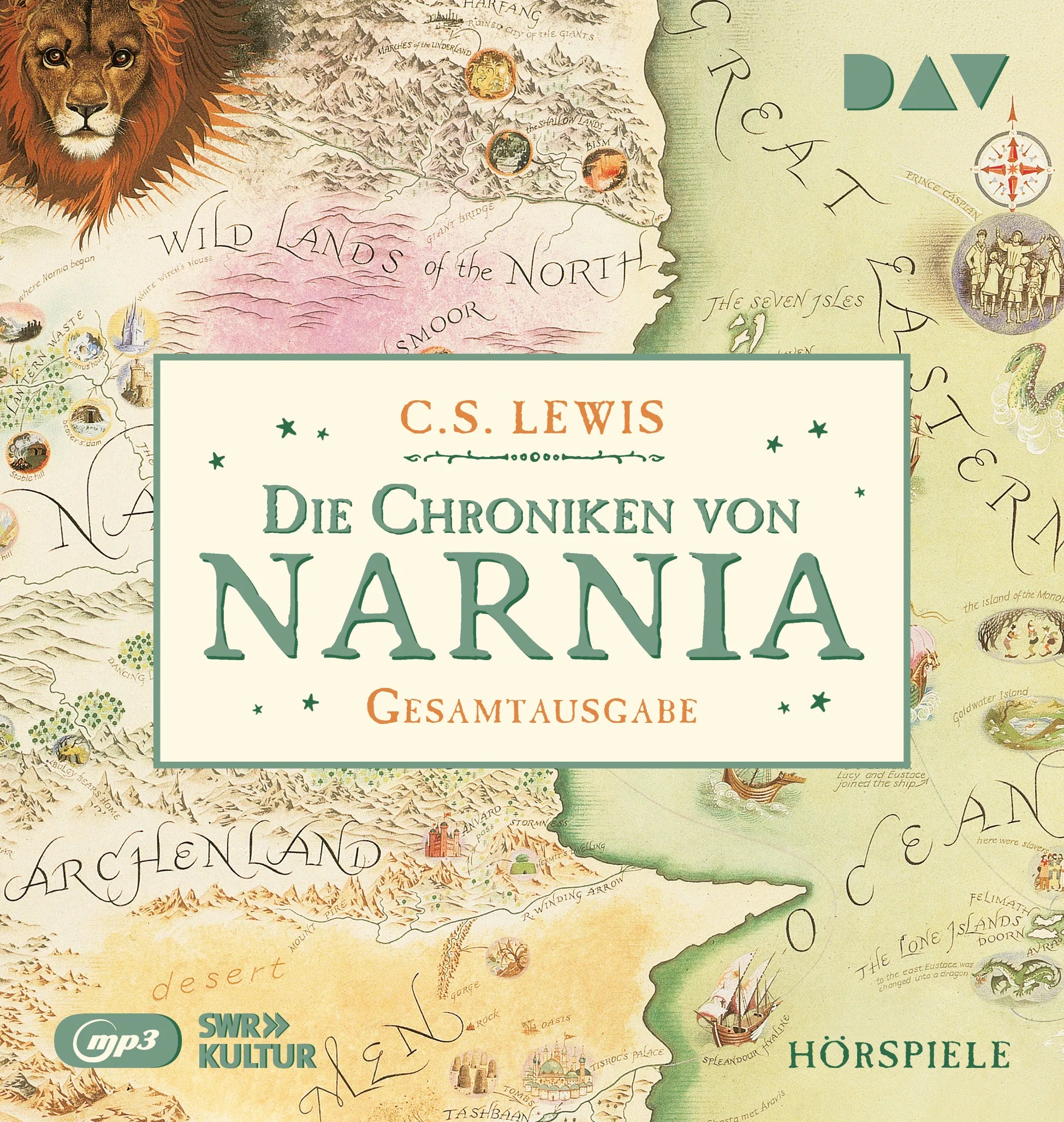 Cover: Die Chroniken von Narnia – Gesamtausgabe (Hörbuch CD) von C. S. Lewis