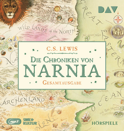Cover: Die Chroniken von Narnia – Gesamtausgabe (Hörbuch CD) von C. S. Lewis
