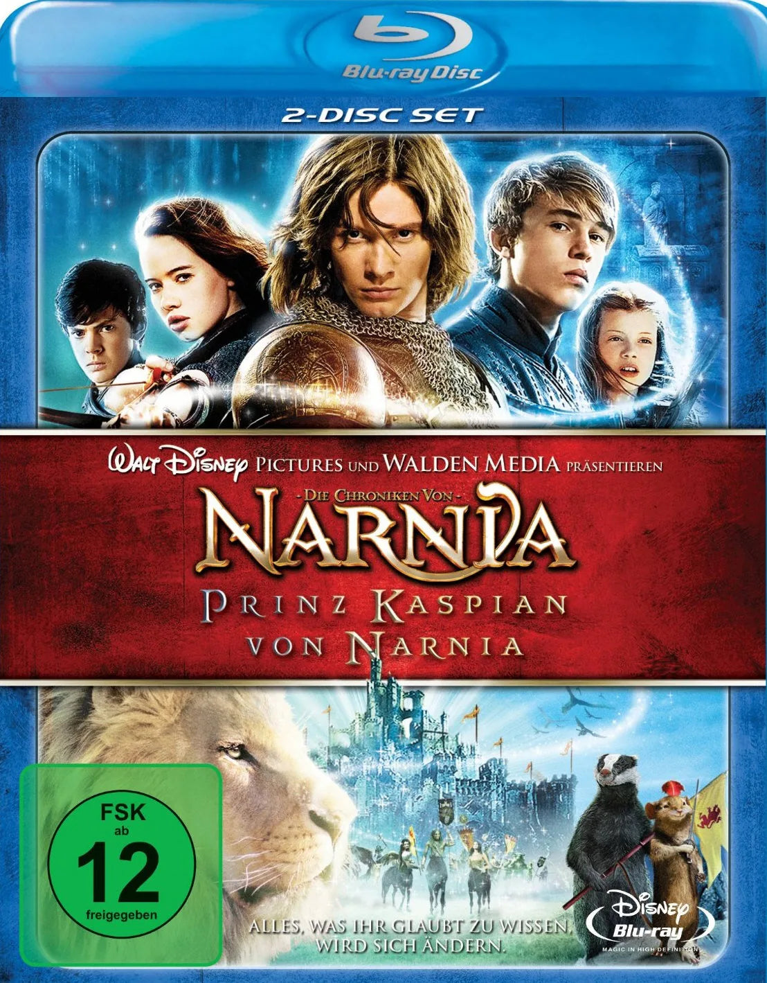 Die Chroniken von Narnia - Prinz Kasp..  [2 BRs] - Blu-ray Disc
