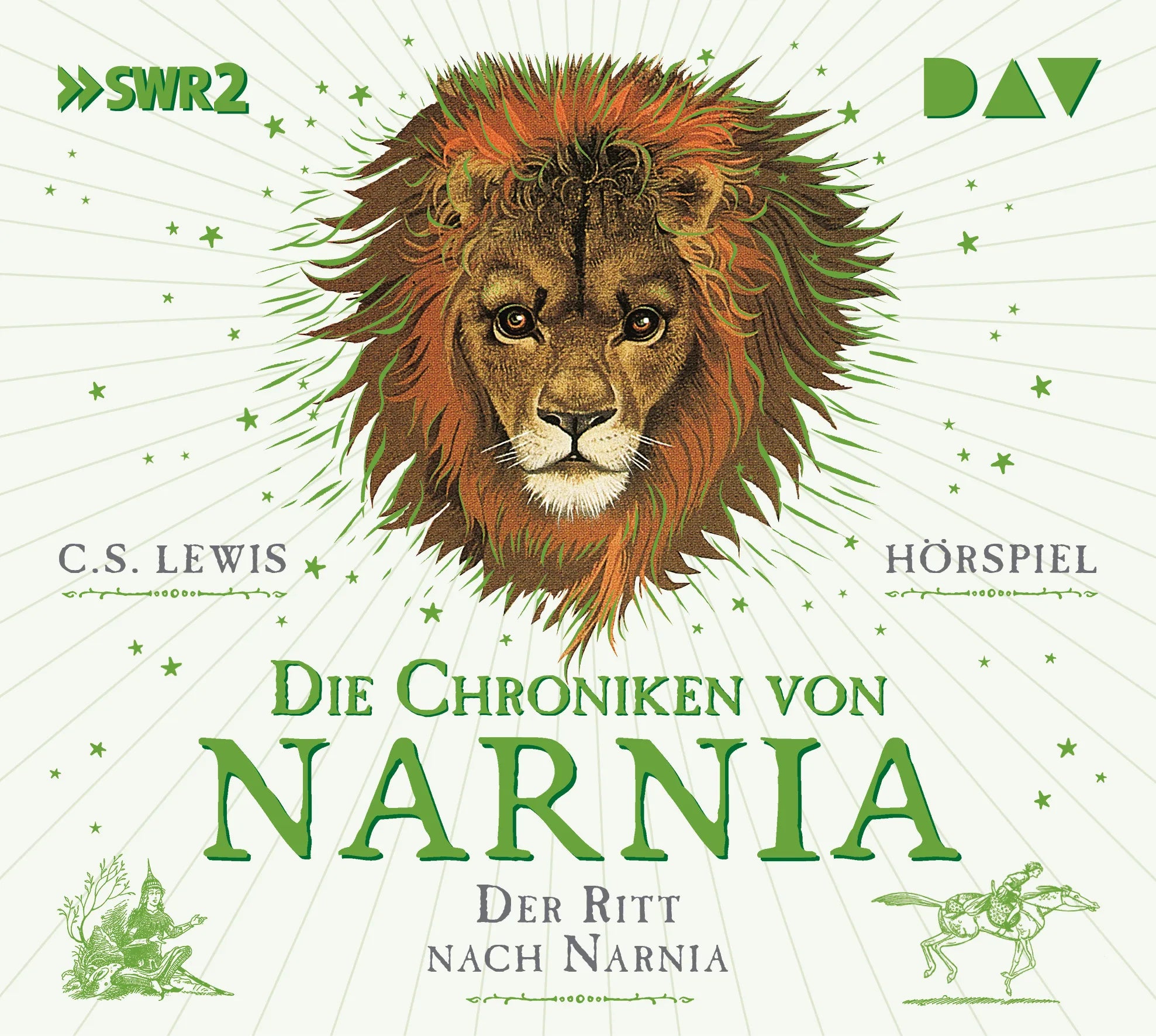 Buchcover von 'Die Chroniken von Narnia – Teil 3: Der Ritt nach Narnia' - Hörbuch (CD) von C. S. Lewis