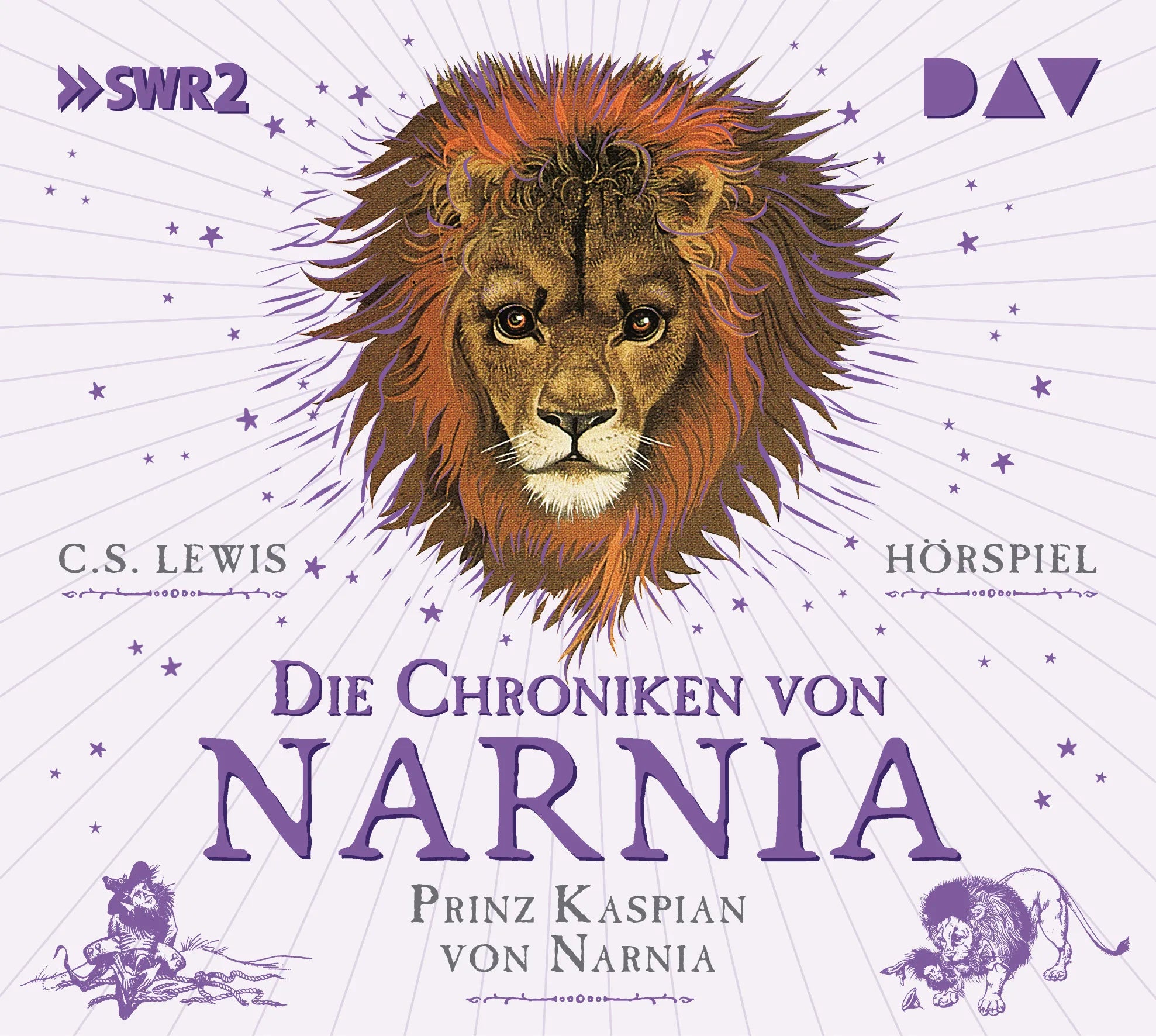 Buchcover von 'Die Chroniken von Narnia – Teil 4: Prinz Kaspian von Narnia' - Hörbuch (CD) von C. S. Lewis