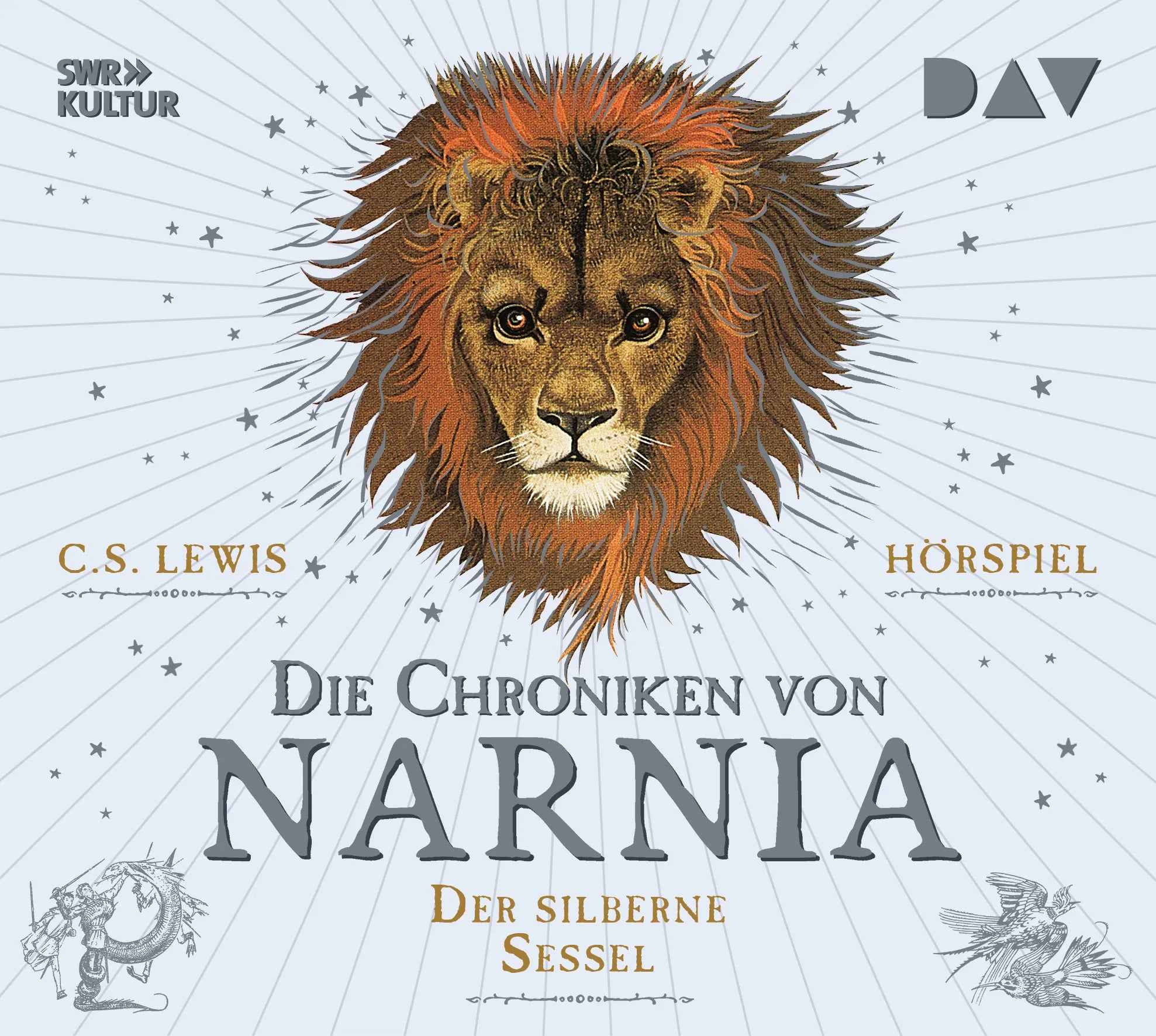 Buchcover von 'Die Chroniken von Narnia – Teil 6: Der silberne Sessel' - Hörbuch (CD) von C. S. Lewis