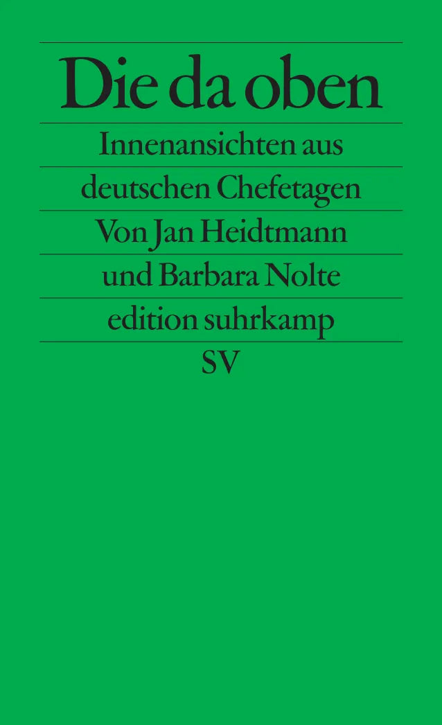 Buchcover von 'Die da oben' - Taschenbuch von Barbara Nolte