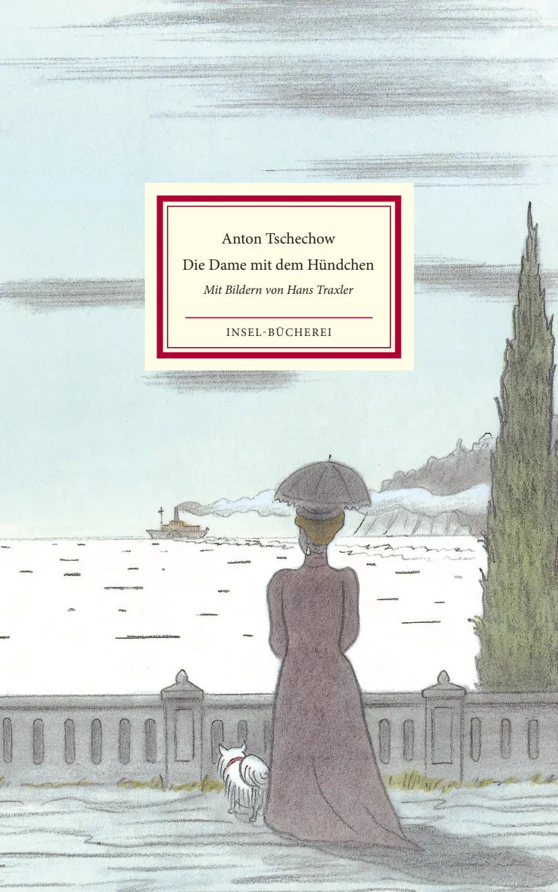 Buchcover von 'Die Dame mit dem Hündchen' - Gebundene Ausgabe von Anton Tschechow