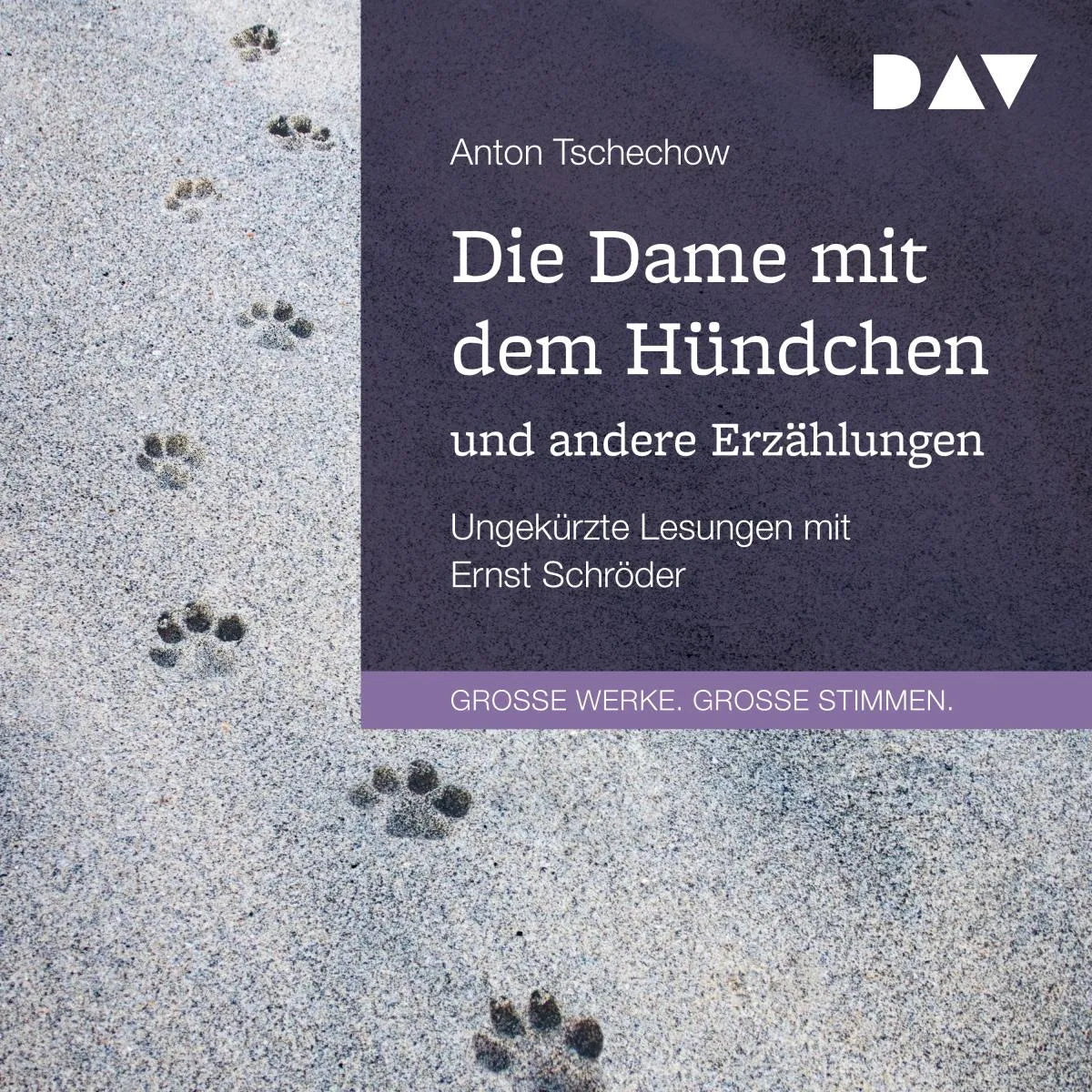 Cover: Die Dame mit dem Hündchen und andere Erzählungen (Hörbuch Download) von Anton Tschechow