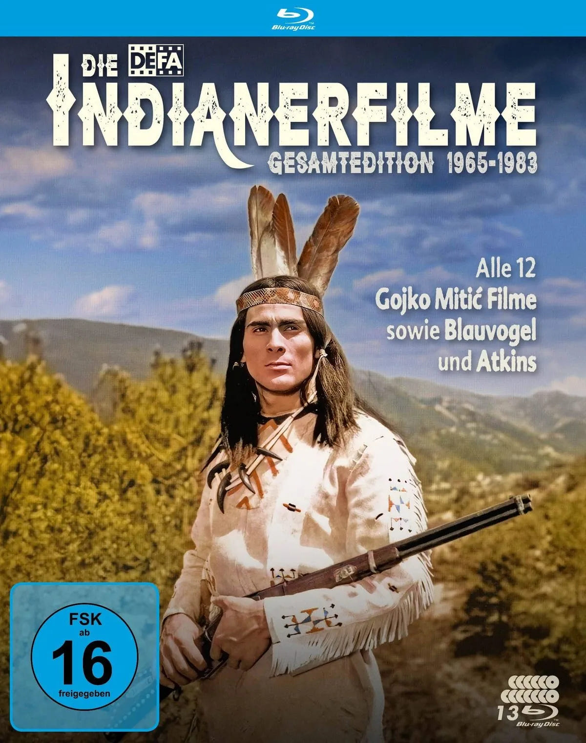 Die DEFA-Indianerfilme Gesamtedition - Blu-ray Disc