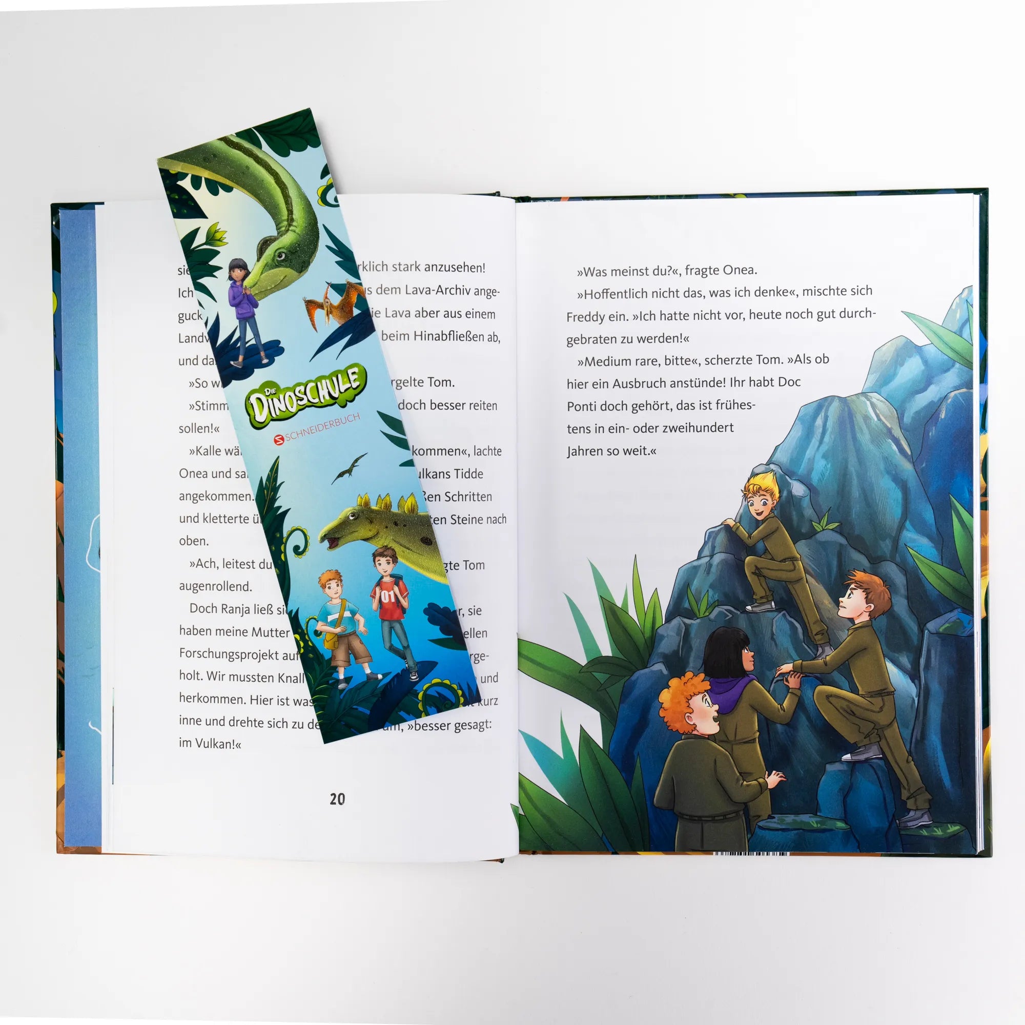 Produktansicht: Die Dinoschule – Achtung, Vulkanausbruch! (Gebundene Ausgabe)