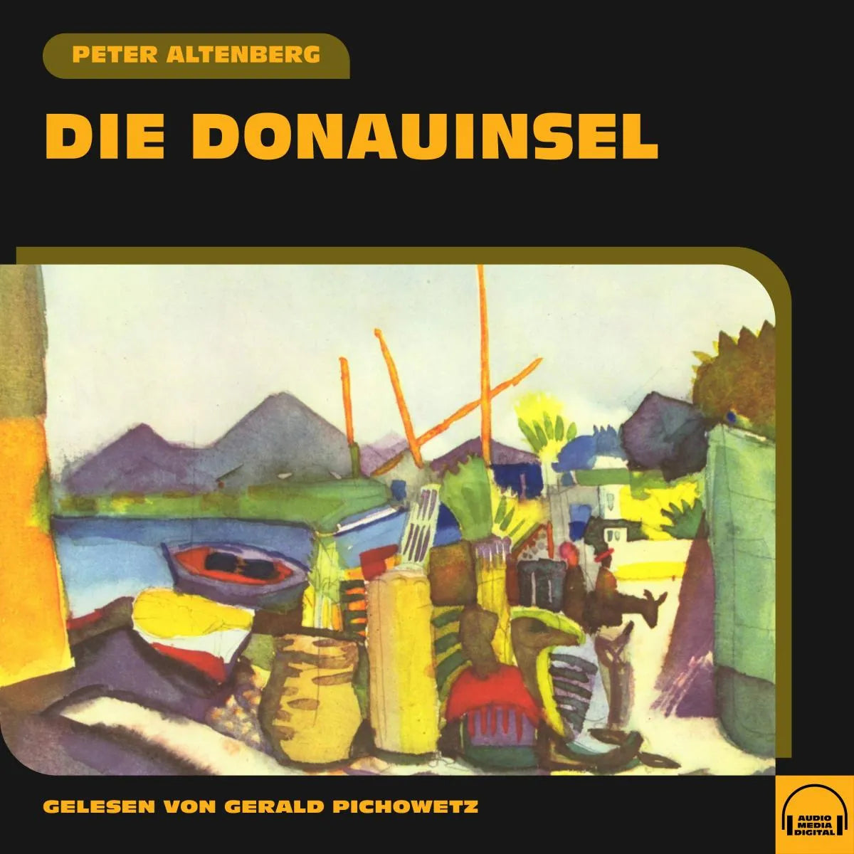 Cover: Die Donauinsel (Hörbuch Download) von Peter Altenberg