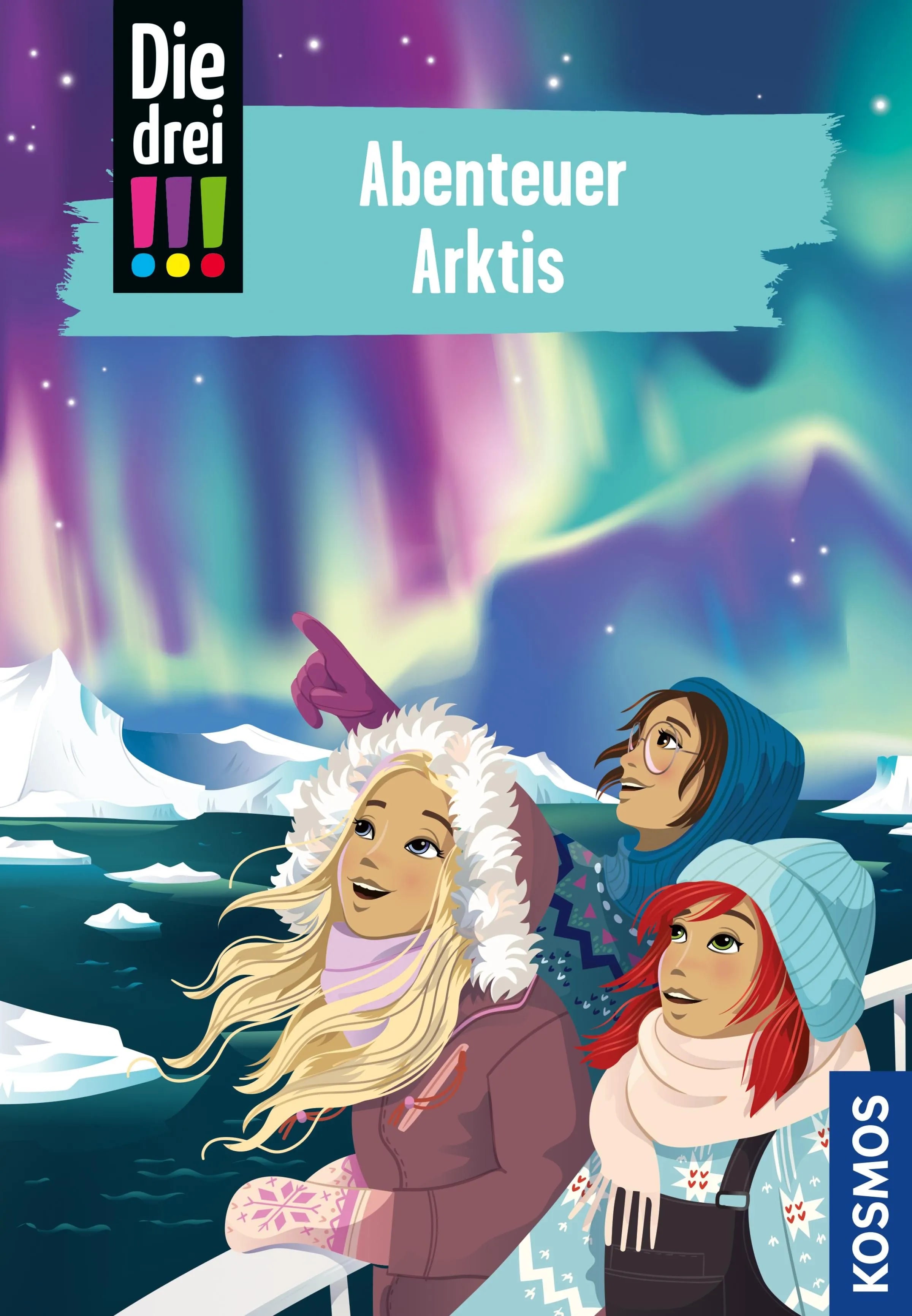 Cover: Die drei !!!, 121, Abenteuer Arktis (E-Book) von Kirsten Vogel