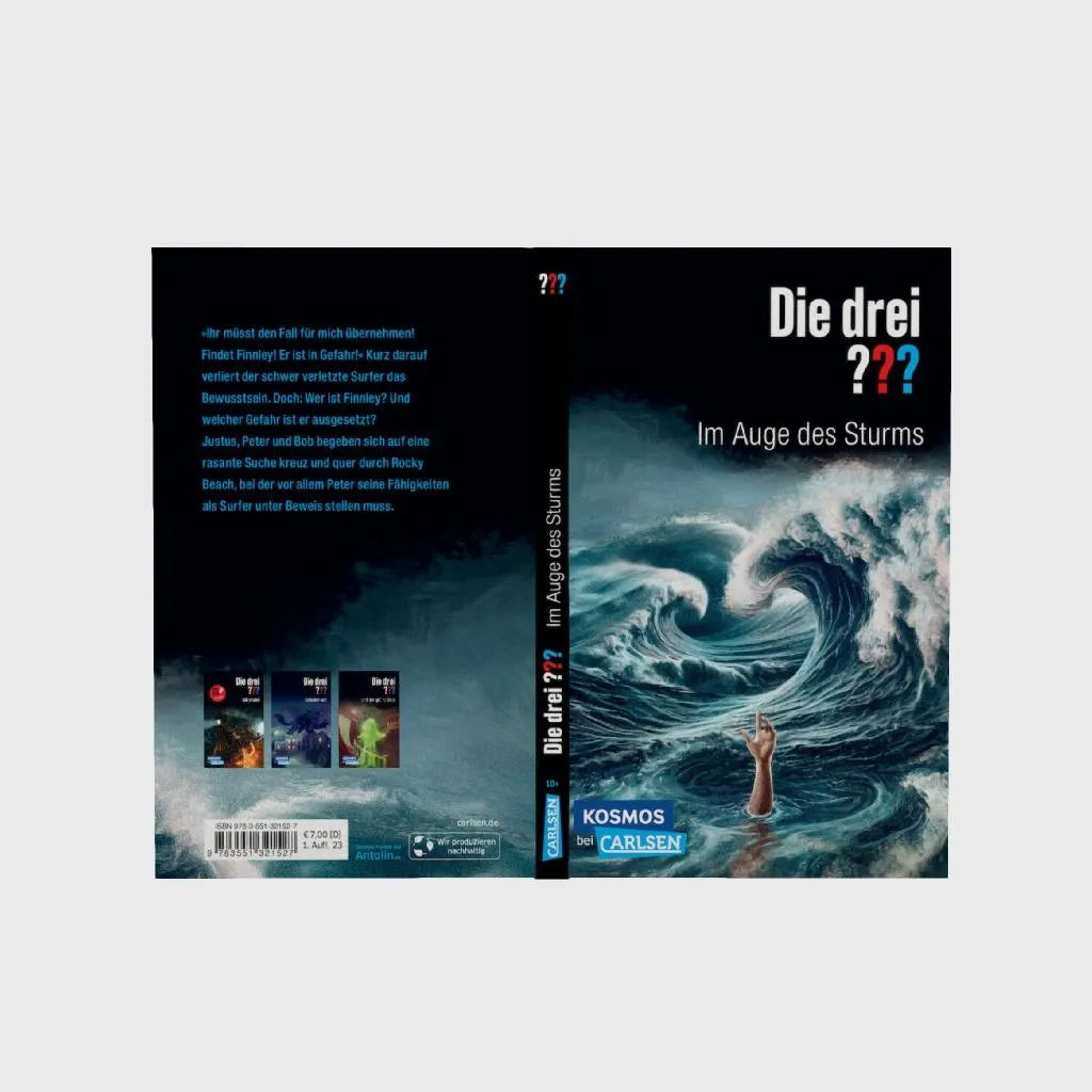 Produktansicht: Die drei ???: Im Auge des Sturms (Taschenbuch)