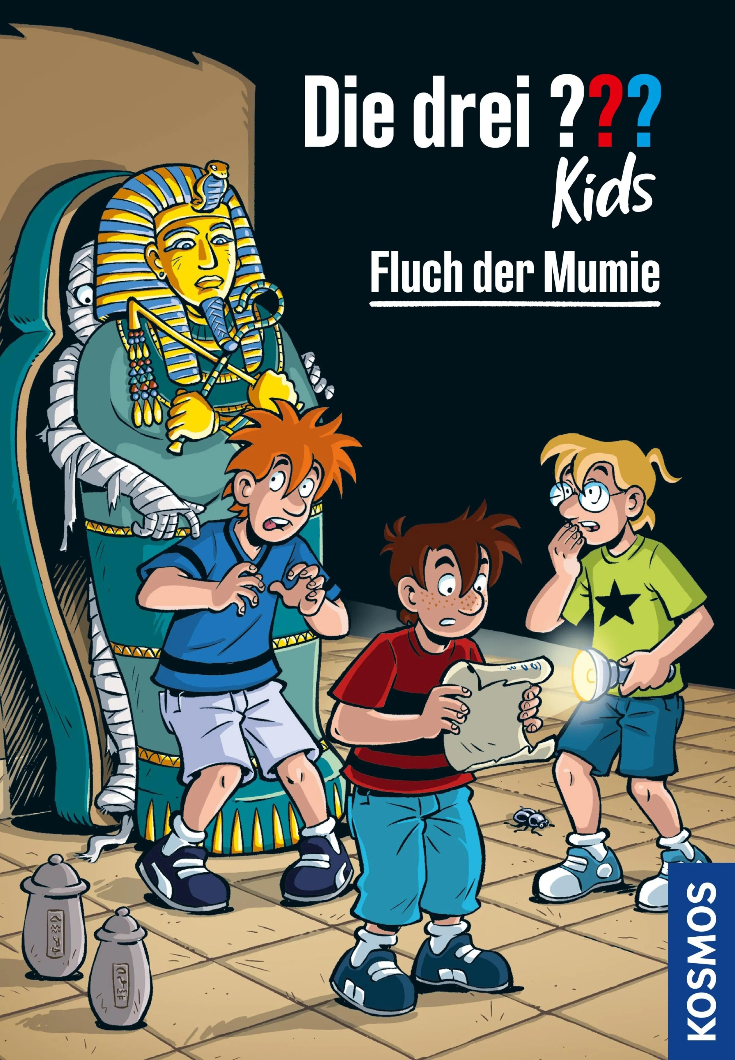 Cover: Die drei ??? Kids, 109, Fluch der Mumie (E-Book) von Helene Blanck