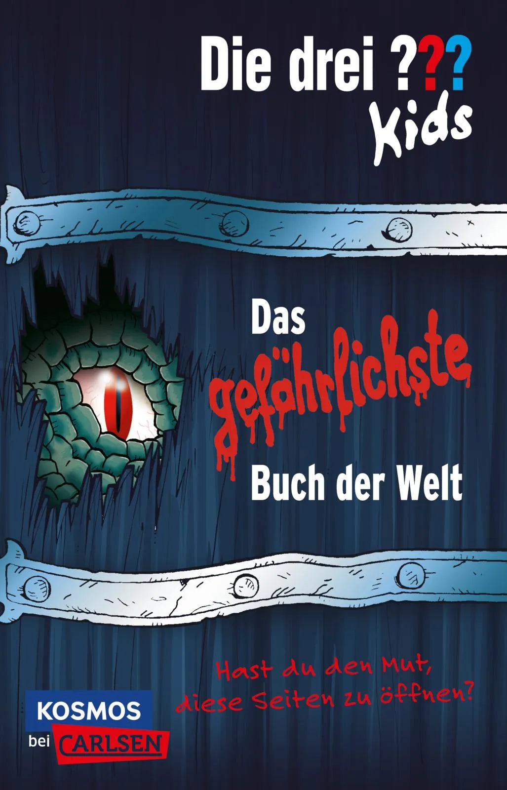 Buchcover von 'Die drei ??? Kids: Das gefährlichste Buch der Welt' - Taschenbuch von Ulf Blanck