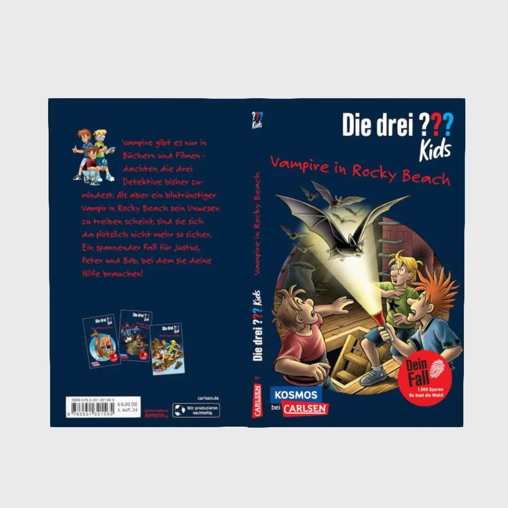 Abbildung von 'Die drei ??? Kids Dein Fall: Vampire in Rocky Beach'